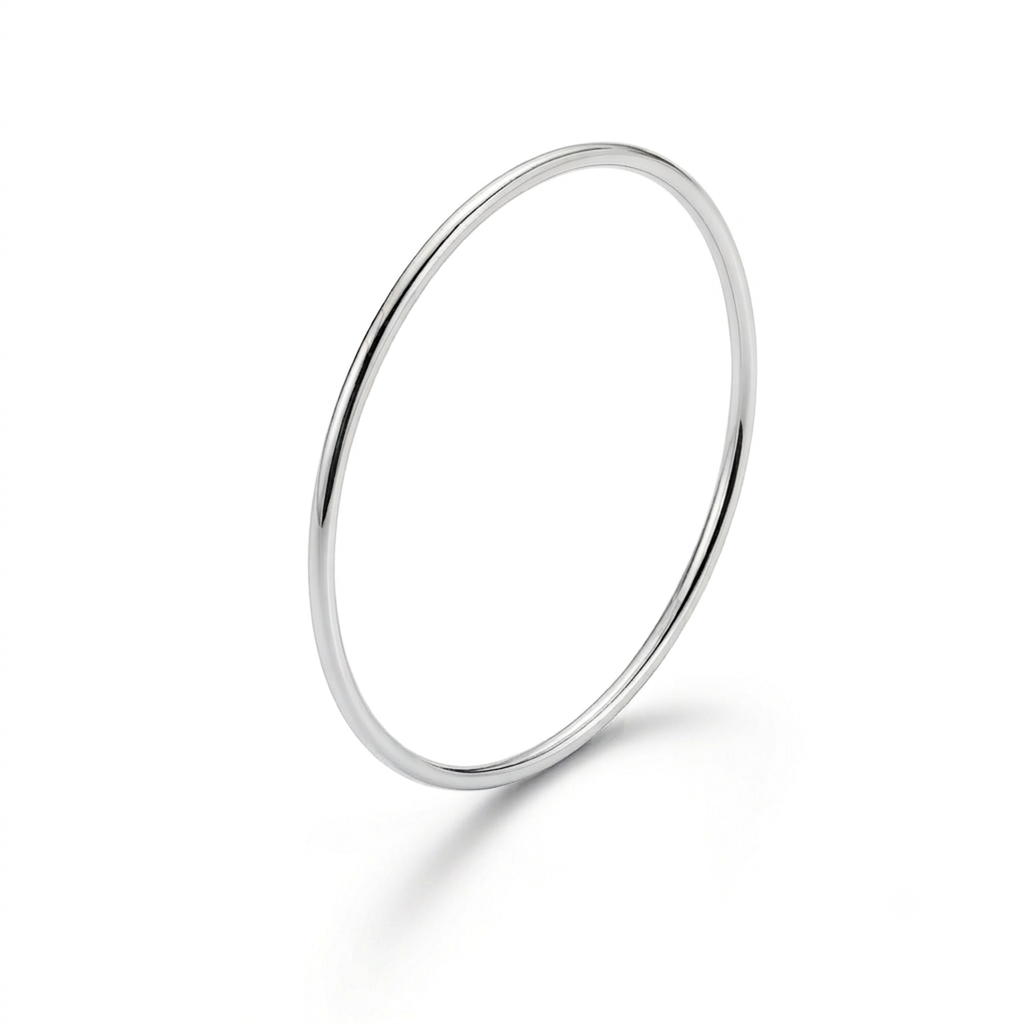925 Sterling Silver Stacking Ring | Solid | Recycled | 1.2mm Diameter | Handmade in the UK