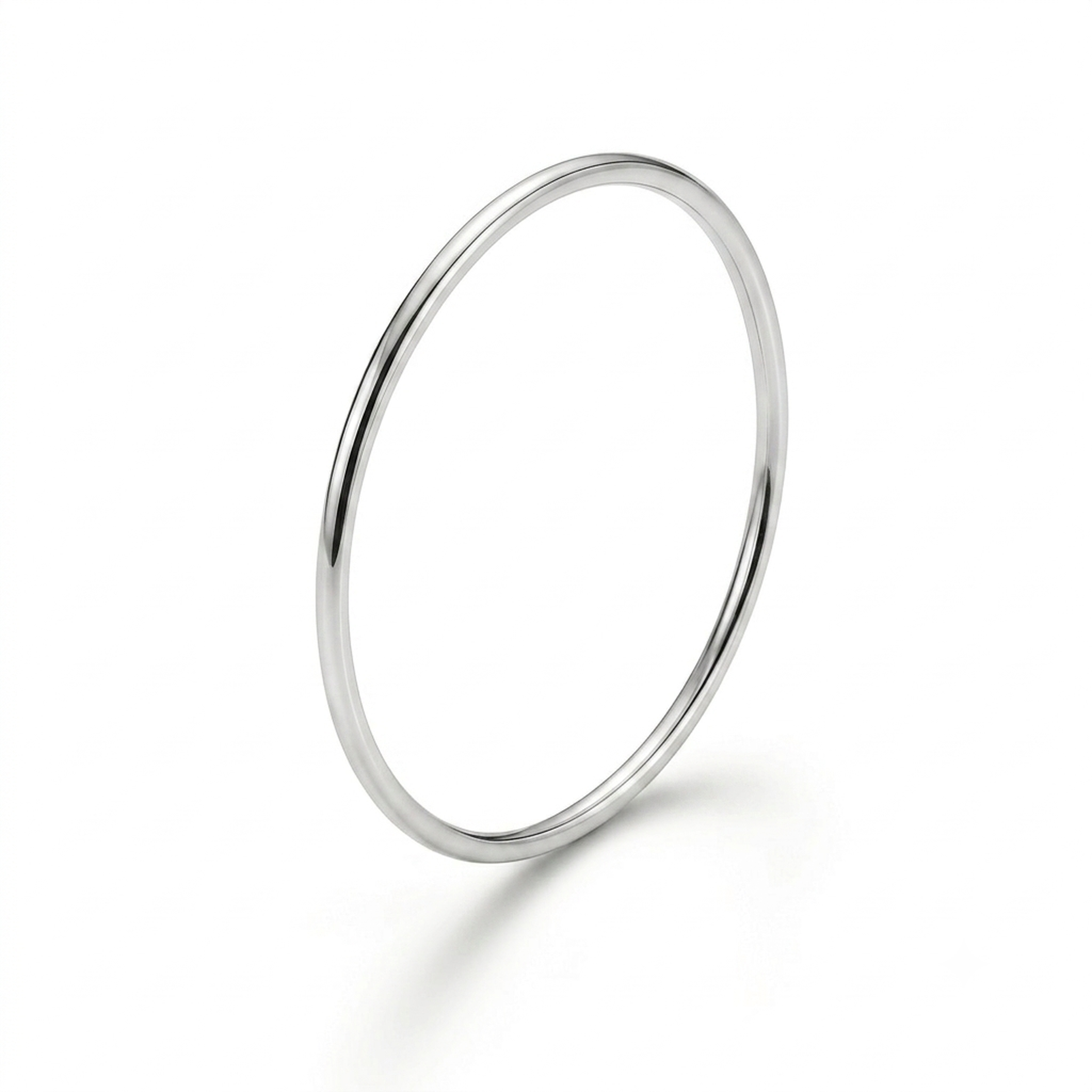925 Sterling Silver Stacking Ring | Solid | Recycled | 1mm Diameter | Handmade in the UK