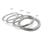 925 sterling silver stacking ring size comparison chart