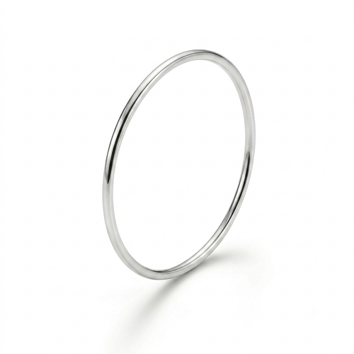 925 sterling silver 1.2mm stacking ring