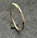 9ct Gold Stacking Ring | Solid Gold | Recycled | 1.5mm Diameter | Hallmarked | Handmade in the UK