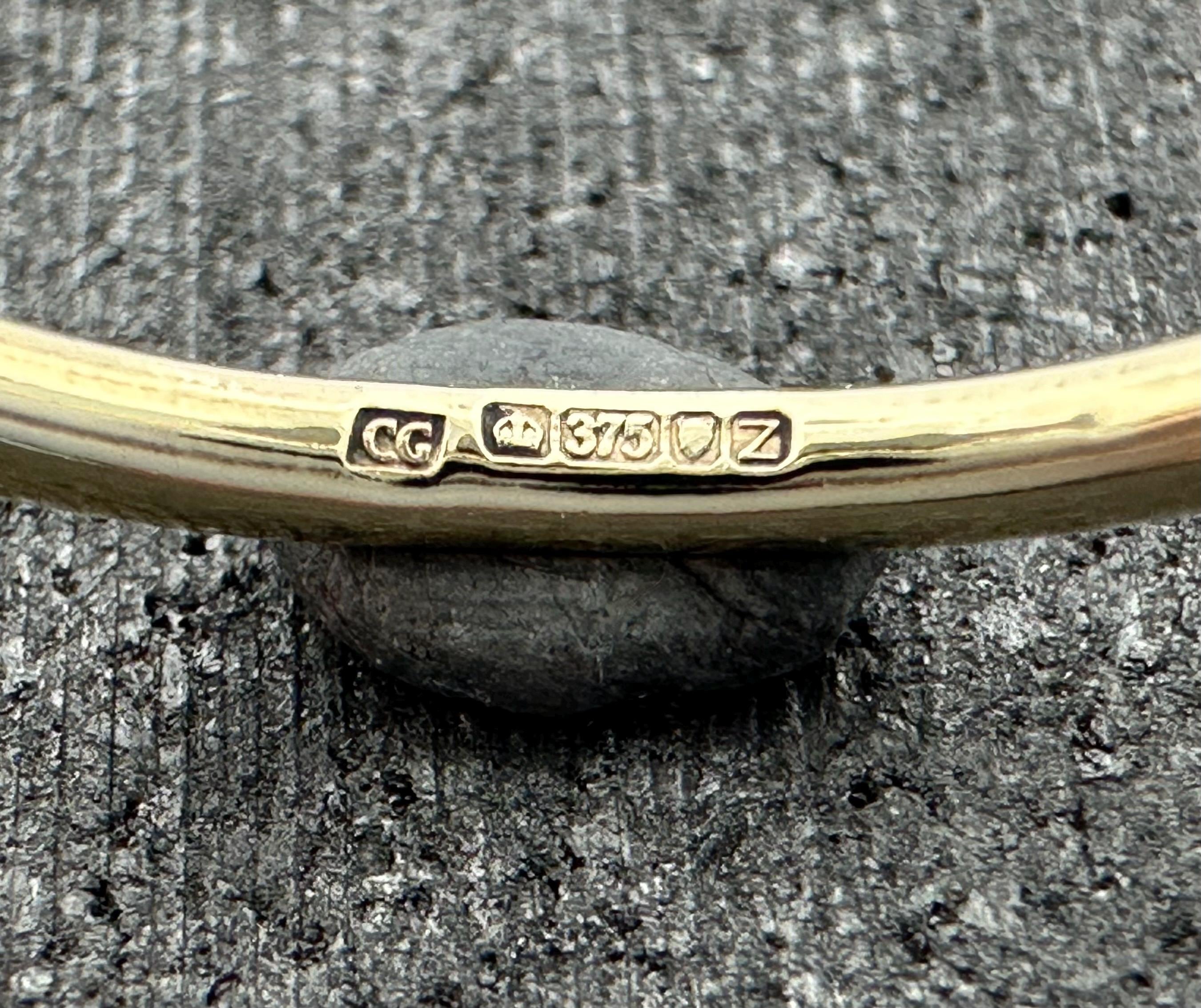 9ct Gold Stacking Ring | Solid Gold | Recycled | 1.5mm Diameter | Hallmarked | Handmade in the UK